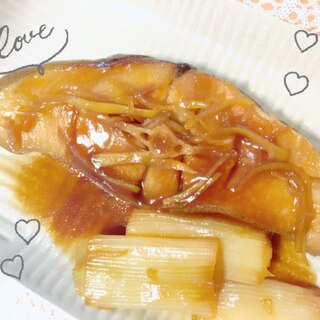 レンチンで簡単♡カレイの煮付け